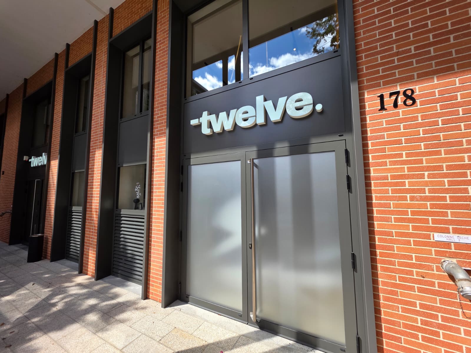Façade du studio après intervention